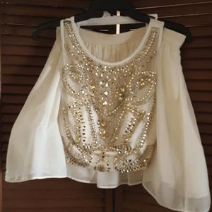 Cutie 2pc Prom beaded top/w skirt